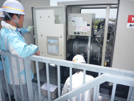 発電機設備工事